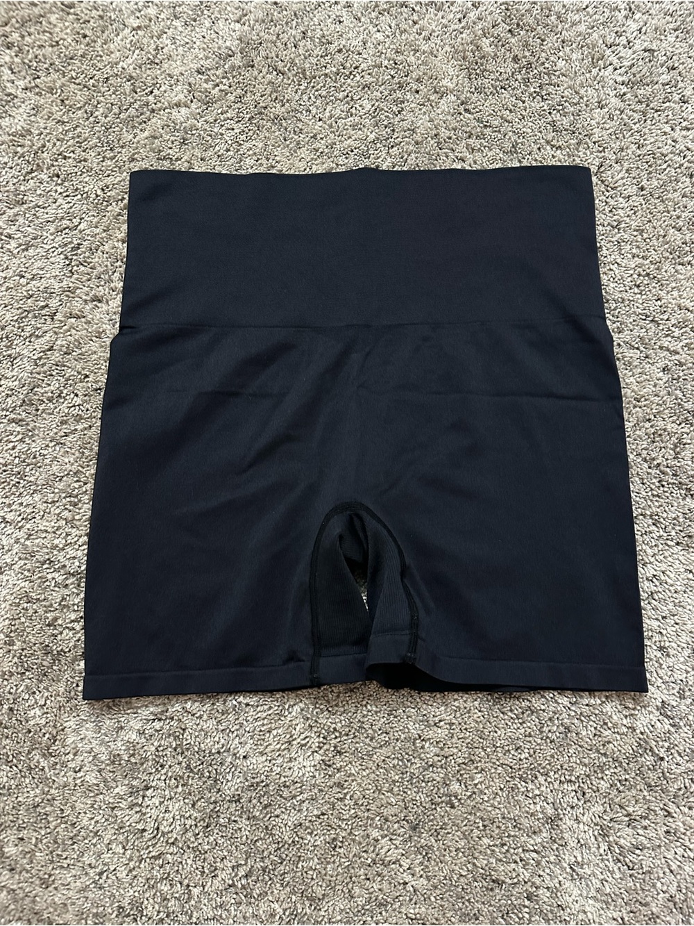 Jockey Black High-Waist Bike Shorts